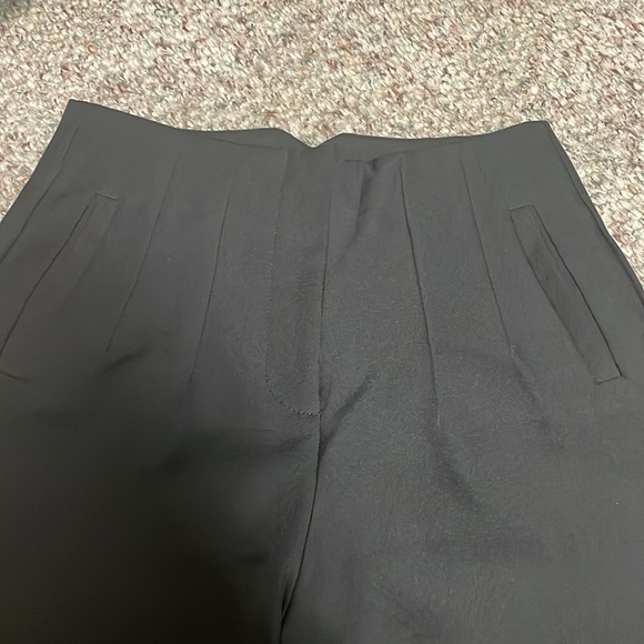 High waisted ankle Black Pants - Picture 2 of 9